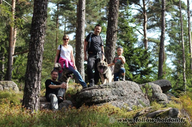 Rod, Hold'On, Anouck, Laurent, Follow et Léo